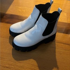 White Sam Eldelman Boots !!